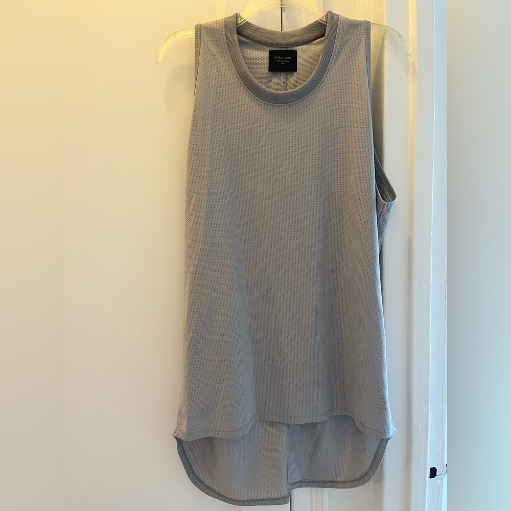 Fear of God Fifth Collection 2017 Basketball Mesh Tank Top Small